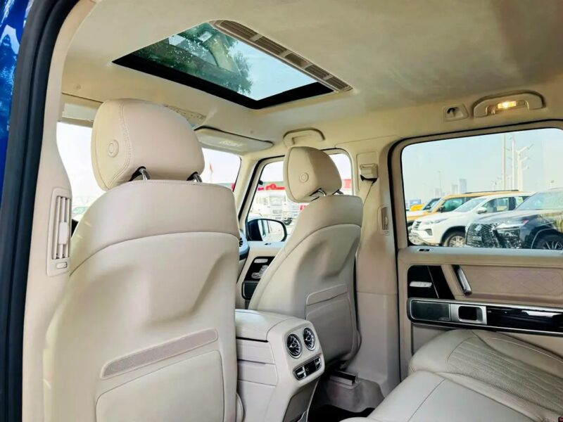 2019 Mercedes-Benz G-Class G 63 AMG Neat & Clean Car Blue Beige