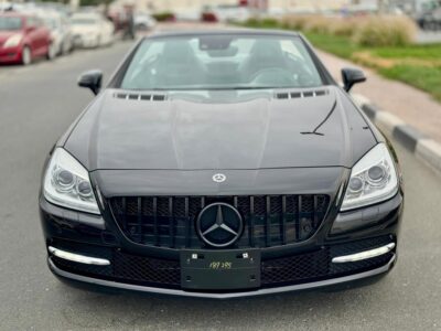 2012 Mercedes-Benz SLK 350 3.5L V6 Engine Black RWD