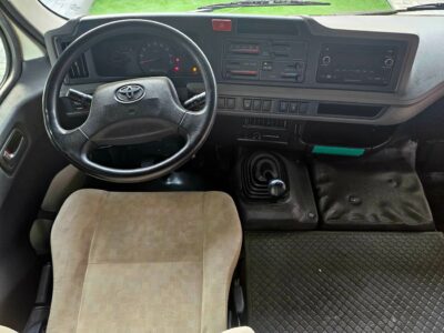 2017 Toyota Coaster Toyota DIESEL V6 4.2L White Beige GCC Specs