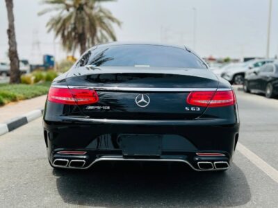 2017 MERCEDES BENZ S63 COUPE AMG 5.5L V8 biturbo Engine Black