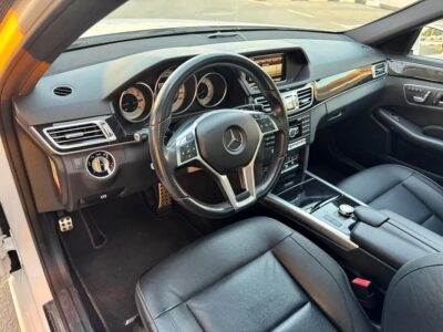 2015 Mercedes-Benz E-Class E 300 4matic Clean Title White Black