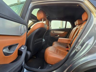 2017 Mercedes-Benz GLC 43 AMG 3.0L V6 Biturbo Green Tan