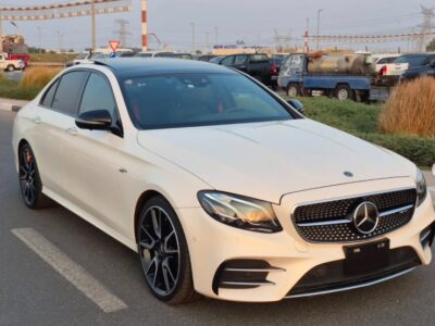 2019 MERCEDES BENZ E53 AMG V6 AUCTION GRADE 4.5/A Black White