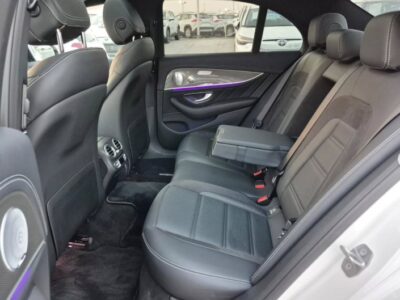 2018 MERCEDES BENZ E43 AMG V6 AUCTION GRADE 4.5/B White Black
