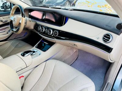 2015 Mercedes-Benz S-Class S 400 h Neat and Clean Car Silver Beige