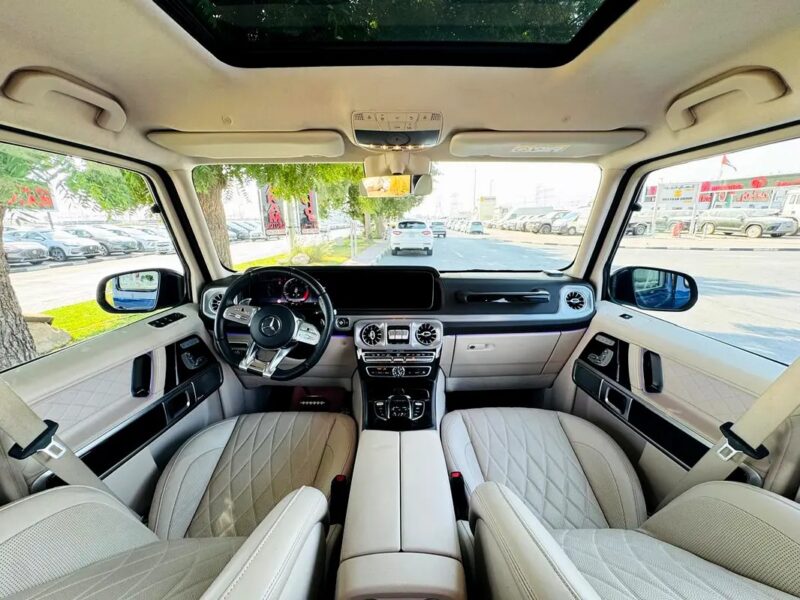 2019 Mercedes-Benz G-Class G 63 AMG Neat & Clean Car Blue Beige