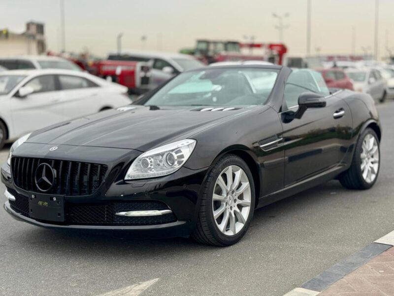 2012 Mercedes-Benz SLK 350 3.5L V6 Engine Black RWD