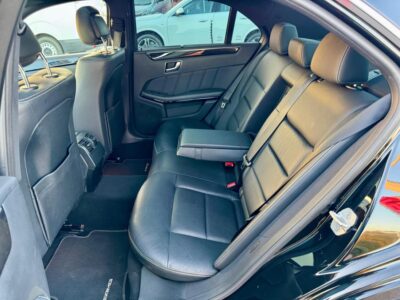 2012 Mercedes-Benz E 350 3.5-liter V6 Gasoline Engine Black