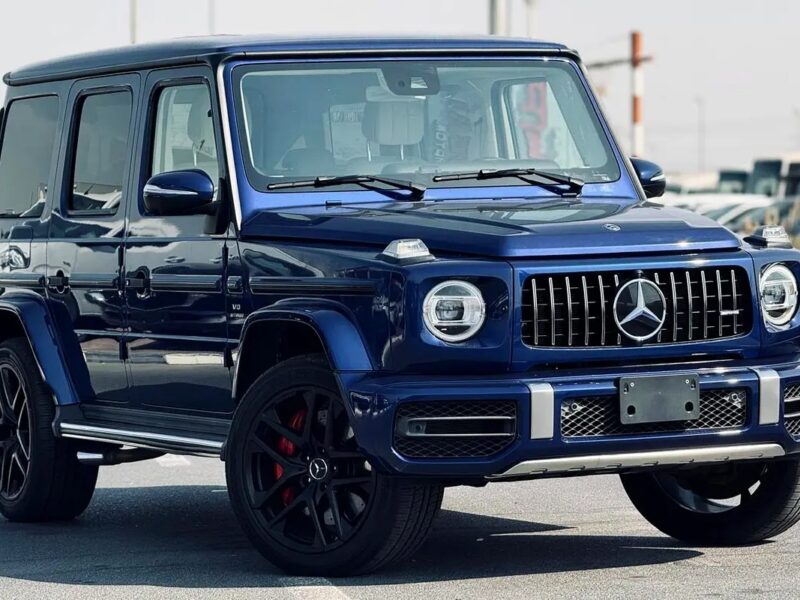 2019 Mercedes-Benz G-Class G 63 AMG Neat & Clean Car Blue Beige