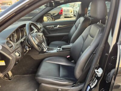 2012 MERCEDES BENZ C350 V6 AUCTION GRADE 4/B Black