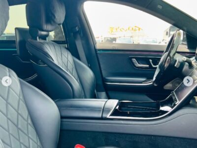 2021 MERCEDES BENZ S500 3.0L Inline-6 turbocharged Engine Black