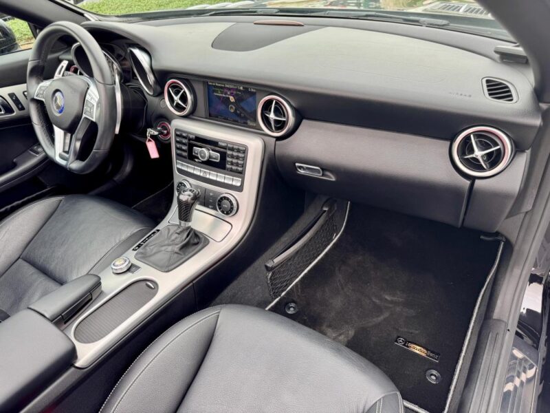 2012 Mercedes-Benz SLK 350 3.5L V6 Engine Black RWD
