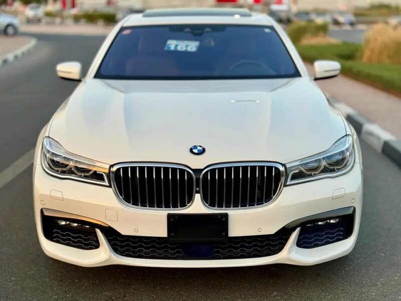 2016 BMW 7-Series 750i Clean Title Excellent Condition White Brown
