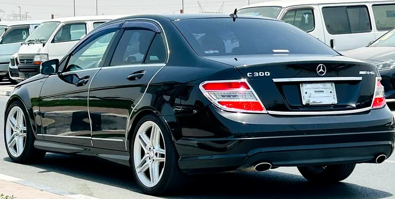 2010 Mercedes-Benz C-Class C300 6 Cylinder Engine Neat & Clean Car Black