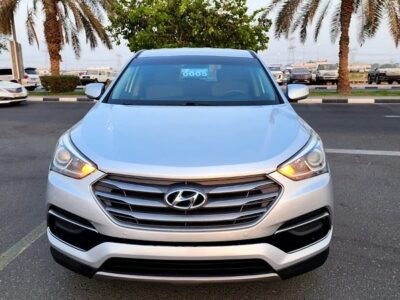 2017 Hyundai Santa Fe Sport 4 Cylinder Engine SUV Silver Grey
