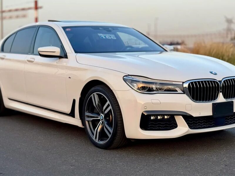 2016 BMW 7-Series 750i Clean Title Excellent Condition White Brown