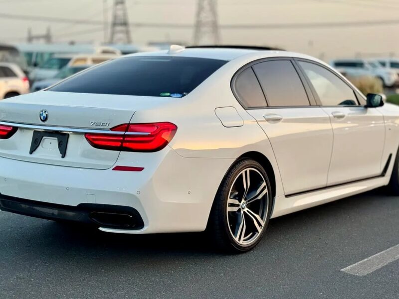 2016 BMW 7-Series 750i Clean Title Excellent Condition White Brown