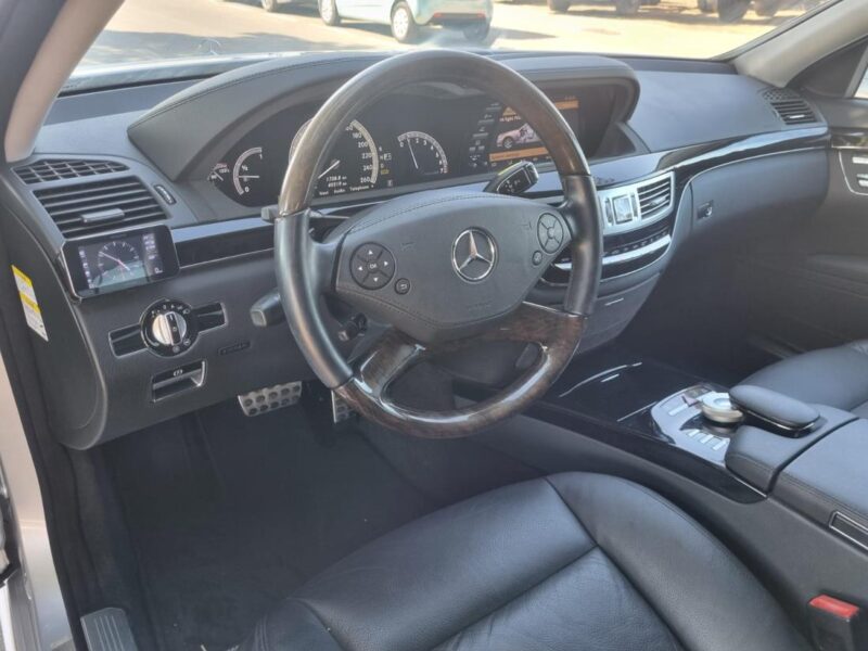 MERCEDES-BENZ S 350 SILVER 2012 3.5-liter V6 Engine Silver Black