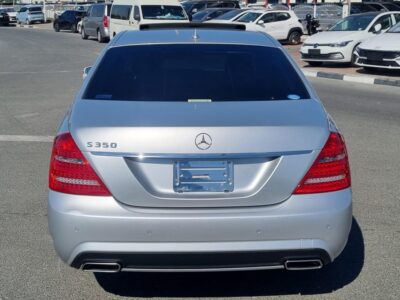 MERCEDES-BENZ S 350 SILVER 2012 3.5-liter V6 Engine Silver Black