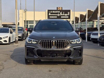 BMW X6 M50i V8 Twin Turbo Original M Kit 2022 Grey Brown GCC Specs
