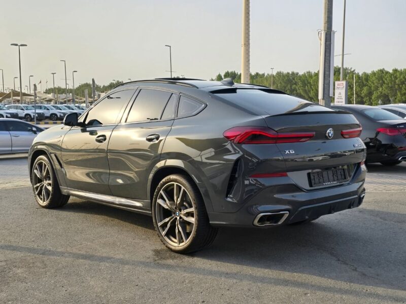 BMW X6 M50i V8 Twin Turbo Original M Kit 2022 Grey Brown GCC Specs