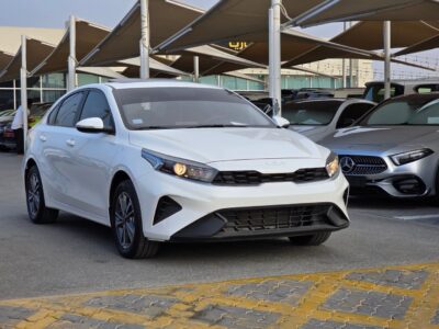 Kia Cerato 2024 GCC Specs White Black Clean Inside and Out