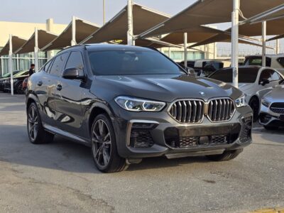 BMW X6 M50i V8 Twin Turbo Original M Kit 2022 Grey Brown GCC Specs