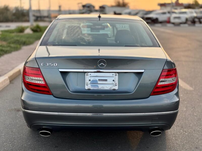 2012 Mercedes-Benz C 350 3.5-liter V6 Engine Grey Black