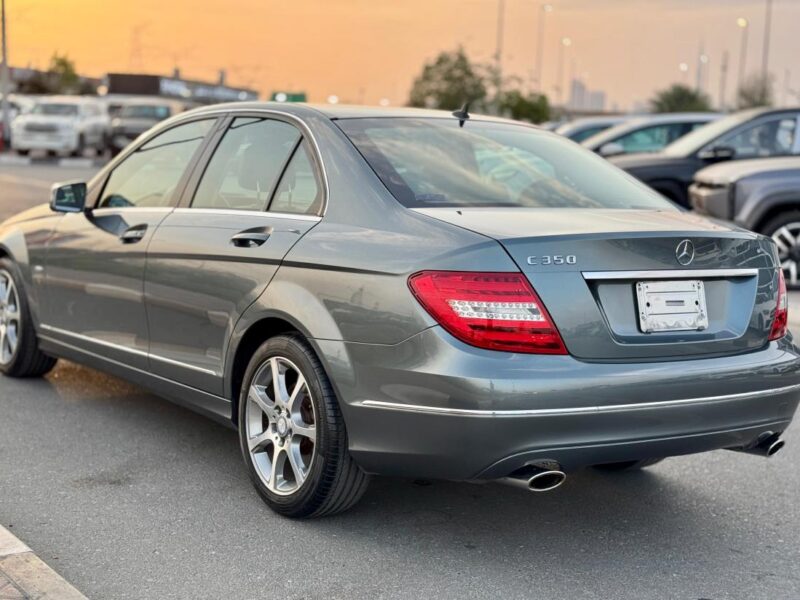 2012 Mercedes-Benz C 350 3.5-liter V6 Engine Grey Black