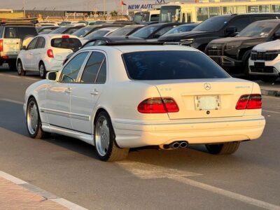 2022 Mercedes-Benz E-Class E 55 AMG V8 in Perfect Condition White Black