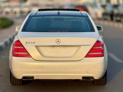 2011 Mercedes-Benz S 350 3.5-liter V6 Engine White Black