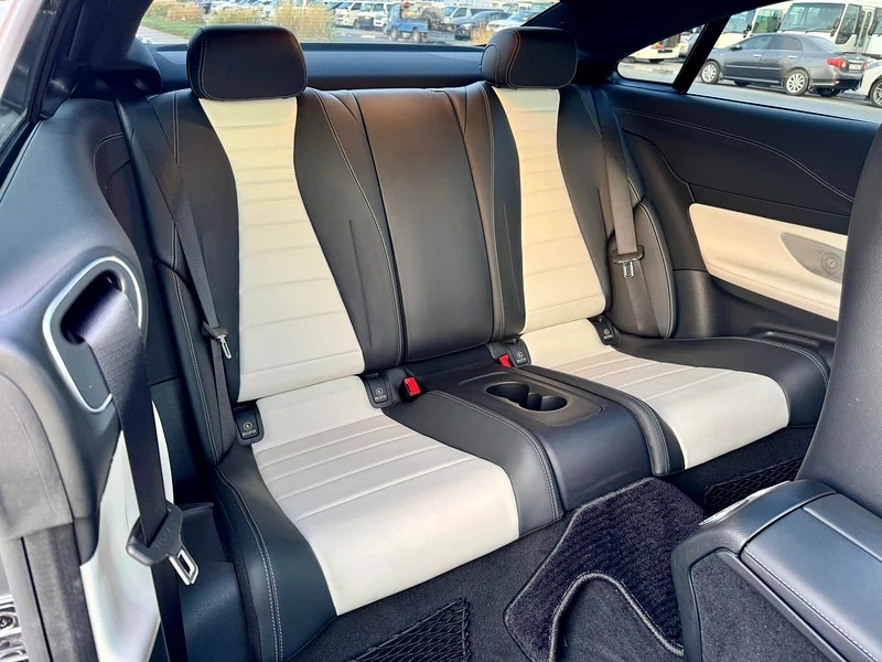 2019 Mercedes-Benz E-Class E450 4Matic E450 Coupe Grey White