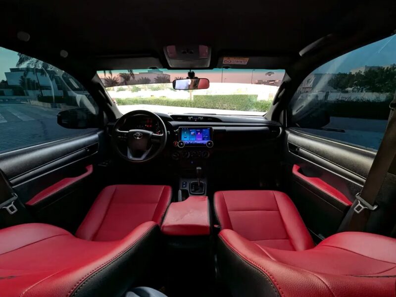 2020 Toyota Hilux Adventure 2.7L V4 Petrol Automatic Black Red GCC Specs