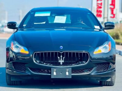 2013 Maserati Quattroporte S Neat & Clean Car Black Brown