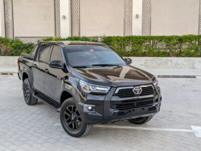 2020 Toyota Hilux Adventure 2.7L V4 Petrol Automatic Black Red GCC Specs