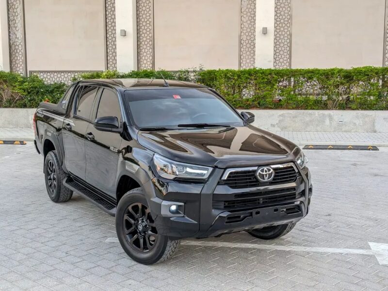 2020 Toyota Hilux Adventure 2.7L V4 Petrol Automatic Black Red GCC Specs