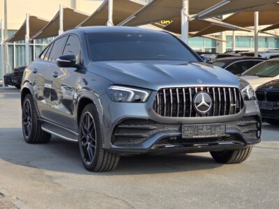 Mercedes-Benz GLE 53 Coupe AMG 2023 Full Specs in Very Good Condition Grey Red