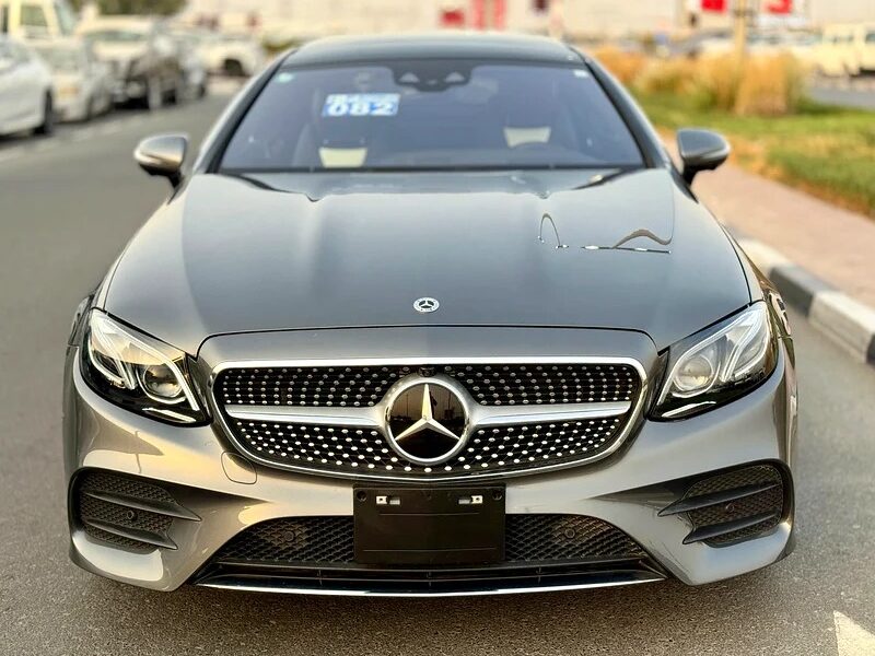 2019 Mercedes-Benz E-Class E450 4Matic E450 Coupe Grey White