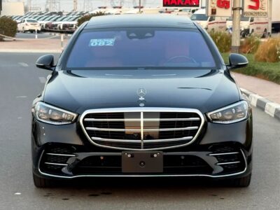 2021 Mercedes-Benz S-Class S 500l Full Option 4.5 Auction Grade Black Orange