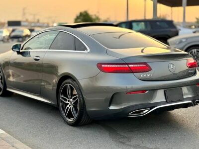2019 Mercedes-Benz E-Class E450 4Matic E450 Coupe Grey White