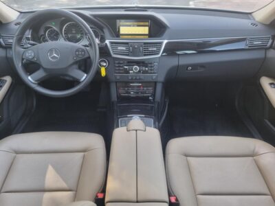 2011 Mercedes-Benz E 350 3.5 Liters V6 Engine White Beige
