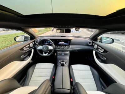 2019 Mercedes-Benz E-Class E450 4Matic E450 Coupe Grey White