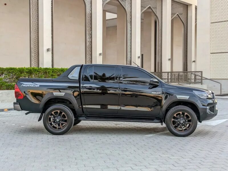 2020 Toyota Hilux Adventure 2.7L V4 Petrol Automatic Black Red GCC Specs