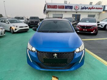 2023 Peugeot Peugeot 208 Petrol 1.2 L Turbo 3 Cylinder Blue Black