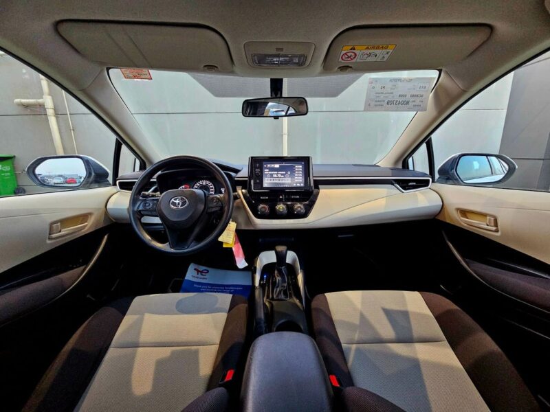 2022 Toyota Corolla XLI GCC 1.6-liter 4 Cylinder Engine White Beige GCC Specs