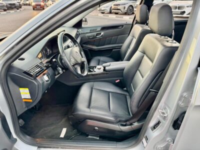 2009 Mercedes-Benz E 350 3.5 Liters V6 Engine Silver Black