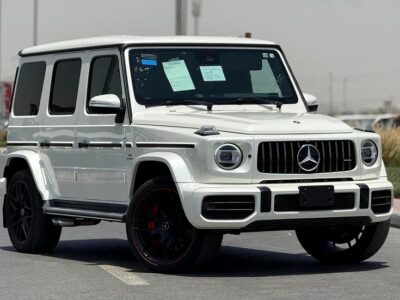 2021 Mercedes-Benz G-Class G 63 AMG Neat and Clean Car White Black