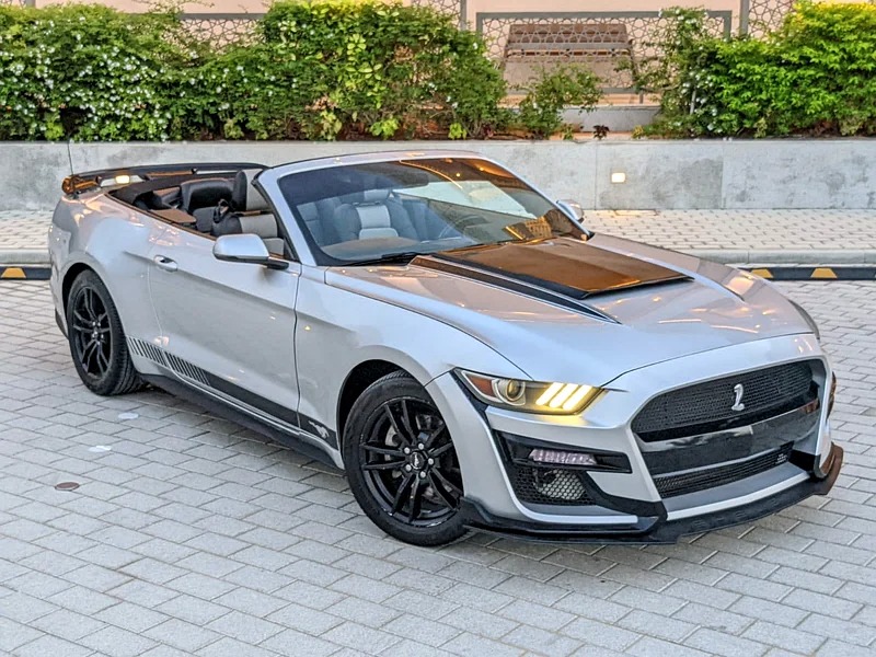 2016 Ford Mustang Ecoboost Immaculate Condition with Shelby Body Kit Silver Black