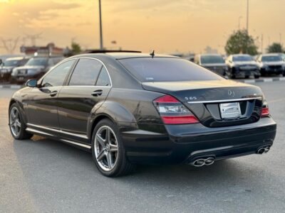 2008 Mercedes-Benz S 65 AMG 6.0 liters V12 Engine Black