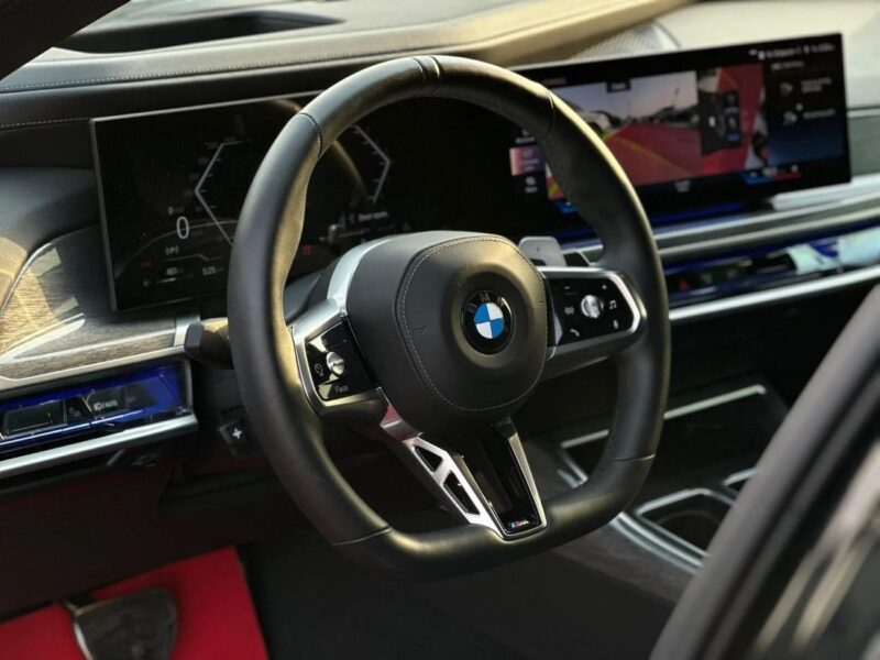 2023 BMW 740i Full PPF Protected BMW 740i 6 Cylinder Engine AWD Black